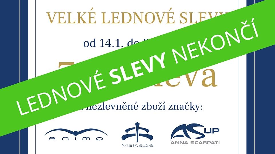Lednové slevy 25 % a 35 % v Equestrians pokračují i tento týden