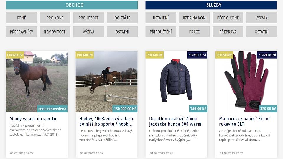 Také pátý týden roku 2019 probíhal Premium pátek s Jezdeckou inzercí